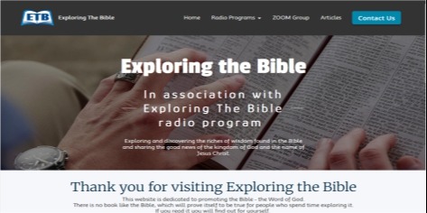 Exploring the Bible